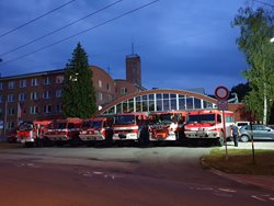 Odřad HZS Zlínského kraje odjel dnes do Hřenska. Aktualizace
