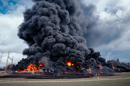 Sedm měsíců po havárii s benzenem: Hasiči ukončili zásah v Hustopečích