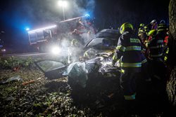 Nehoda na silnici č. 14 u Dobrušky měla smutný konec