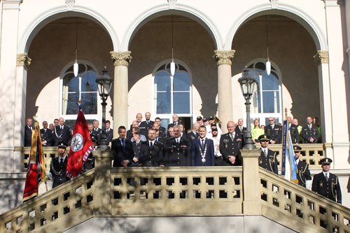 Praha 7 ocenila policisty, hasiče a městské strážníky FOTOGALERIE