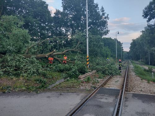 Bouřka řádila hlavně na Jindřichohradecku
