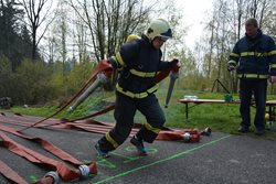 Desátému ročníku soutěže nejtvrdší hasič přežívá počasí přálo