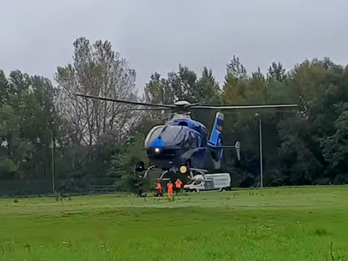 Policie a záchranáři spojili síly: Letecký převoz jater zachránil život