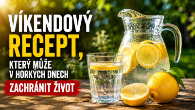 Víkendový recept, který může v horkých dnech zachránit život. Navíc skvěle chutná