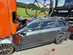 Tragická nehoda uzavřela brněnskou dálnici u Ostředku směrem do Prahy