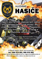 Hledáme nové hasiče