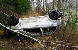 Tragická  dopravní nehoda na Nový rok se udála u vodní nádrže Letovice v Jihomoravském kraji