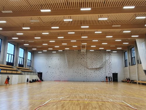 Výcvik lezecké skupiny územního odboru Kolín na lezecké stěně