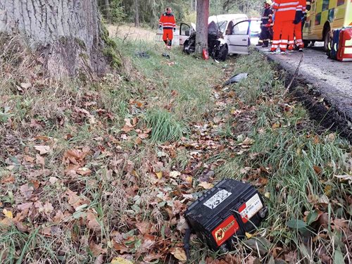 Automatické hlášení zachránilo život: Systém z mobilu přivolal pomoc po nehodě