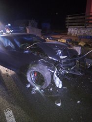 Auto zbouralo plot u rodinného domu