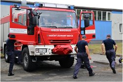 Při požáru chaty na Havlíčkobrodsku zemřel muž