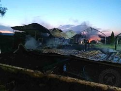 Požár v jezdeckém klubu likvidovalo šest jednotek hasičů
