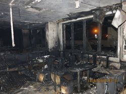 Požár opavské restaurace s předběžnou škodou 2 miliony korun