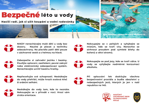 HASIČI RADÍ: Nepřeceňujte na vodě síly a zkušenosti. Děti vždy jen s vestou