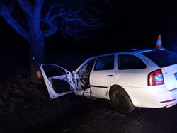 U nehody u Lidéřovic zasahoval i vrtulník LZS