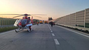 Dopravní nehoda na D48 u Loučky ochromila provoz na hodiny