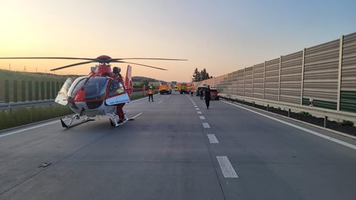 Dopravní nehoda na D48 u Loučky ochromila provoz na hodiny