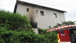 Požár rodinného domu ve Vysokově způsobil statisícovou škodu