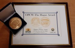 Tisková zpráva k ceně „OPCW-The Hague Award“ za rok 2022
