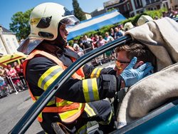 Regionální kolo soutěže ve vyprošťování vyhrál domácí tým
