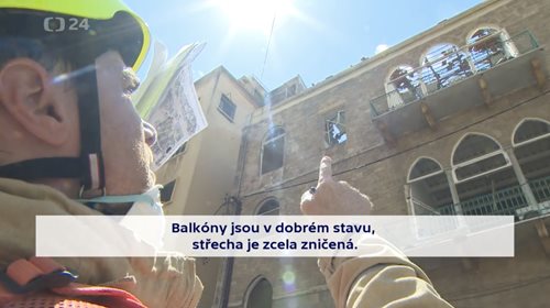 Jirka Čmakal velitel 36 členného USAR týmu v Bejrútu