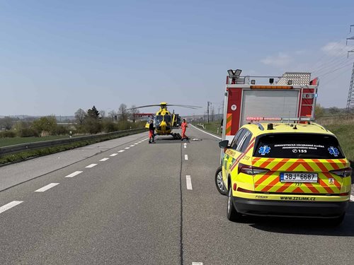 Slunečné počasí přineslo sérii nehod a zranění