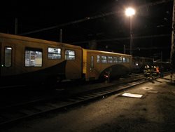Na trati u hlavního nádraží v Hradci Králové se srazily dva vlaky