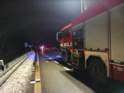 Zasahovali u vážné nehody