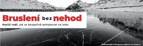 HASIČI RADÍ: Jak se bezpečně pohybovat na ledu