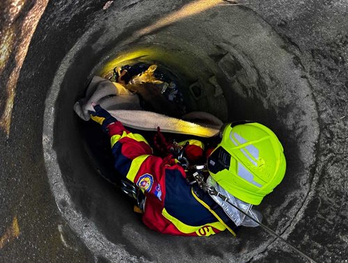 Záchrana v hloubce: Hasiči vytáhli z pasti malou srnku
