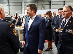 Mobilní chemická laboratoř hasičů na Future Forces Forum