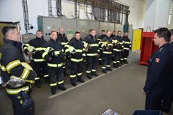 Poslední výjezd slánského hasiče nadstrážmistra Bohumila Teimla