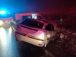 Dopravní nehoda osobního automobilu