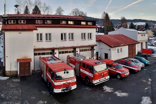 V Železné Rudě vznikla stanice Hasičského záchranného sboru 