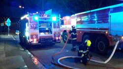 Noční požár v Brně způsobil milionové škody