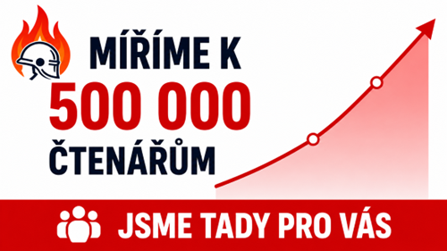 Na českém mediálním trhu vzniká silný zpravodajský hráč. Hasici.cz míří k hranici půl milionu čtenářů