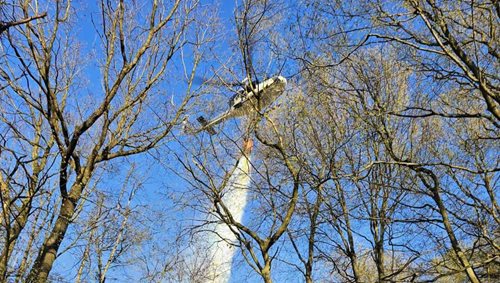 Rozsáhlý požár lesa zaměstnal desítky hasičů