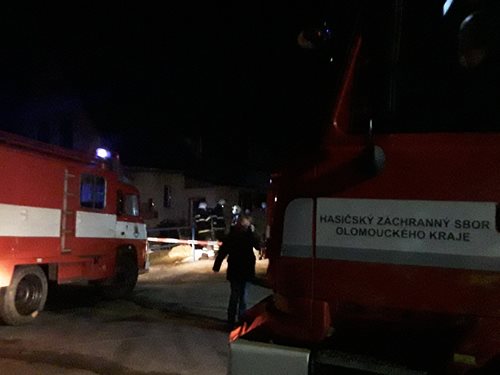 Požár kotle v rodinném domě ve Skorošicích má tragické následky