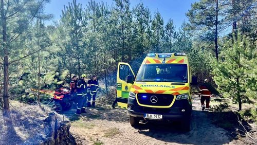 Pád ze skály spustil náročnou záchrannou akci