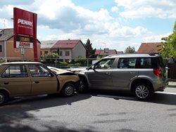 Při nehodě v Kamenici nad Lipou se zranilo pět lidí