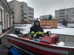Svou poslední směnu odsloužil dobrušský velitel družstva Ota Vojnar