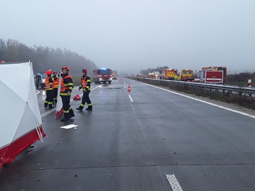 Hasiči zasahovali u nehod na D1