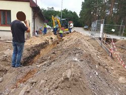 Hasiči zasahovali u narušeného potrubí plynu