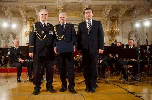 Jubilejní 10. ročník ankety Hasič roku ve Španělském sále Pražského hradu