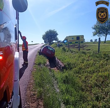 Hasiči v akci: Tři nehody během jediného odpoledne