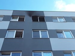 Na Hodonínsku hořelo v ubytovně