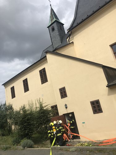 Hasiči ze stanice HZS MSK v Bílovci se spolu s dobrovolnými jednotkami zaměřili na památkově chráněné objekty