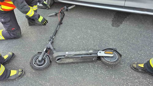 Střet s koloběžkou si vyžádal rychlý zásah