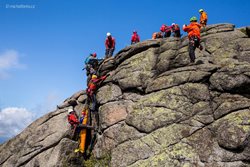 V Jizerských horách se uskutečnil výcvik hasičských lezců 