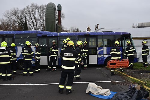 Odborná příprava hasičů včetně nováčků